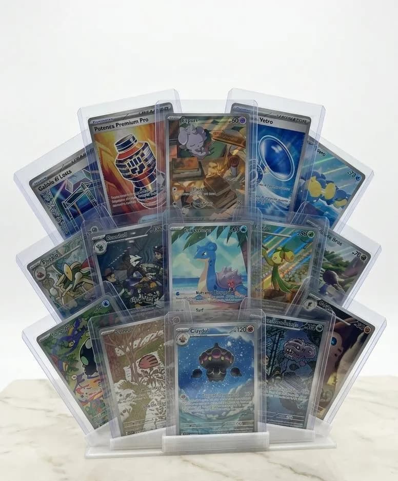Expositor Top Loader para Cards TCG até 15 cards